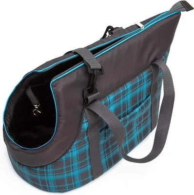 Obrázek produktu pro Přepravní taška pro psy 30x58x32 cm - měkce polstrovaná, omyvatelná, s uchem na přenášení,