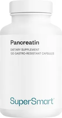 Produktbild von SuperSmart Pancreatin Dietary Supplement - 120 Magensaftres. Kaps.