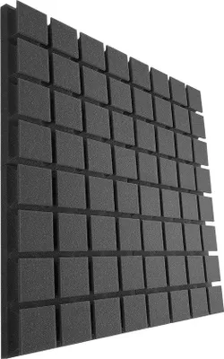 Produktbild von Famanu Akustikpaneele Schallabsorbierend - 12 Stück, Anthrazit