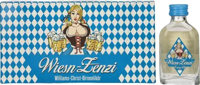 Image de Wiesn-Zenzi Birnenlikör 15% Vol. 20x0,02l