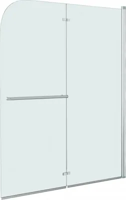 Obrázok produktu pre Skladací sprchový kút 2 panely 95x140 cm ESG