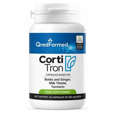 Immagine prodotto di CortiTron – Formula quotidiana per l'equilibrio e uno stile di vita attivo – 30 capsule