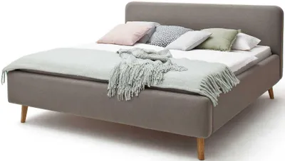 Produktbild von Polsterbett Tony 140x200 - taupe