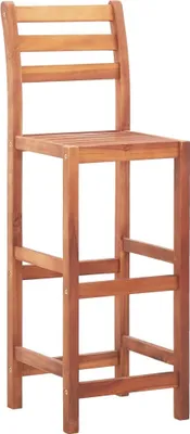 Produktbild von vidaXL Barhocker 2 Stk. Massivholz Akazie