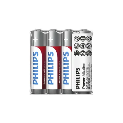 Image de Pile Philips LR03P4F/10 Alcaline AAA 4pcs