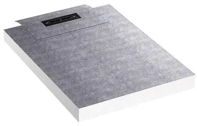 Immagine prodotto di Dallmer DallFlex, elemento doccia per parete, 90 x 120 cm, attacco DN 50