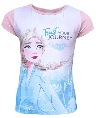 Produktbild von T-Shirt Frozen Elsa Rosa 98 cm