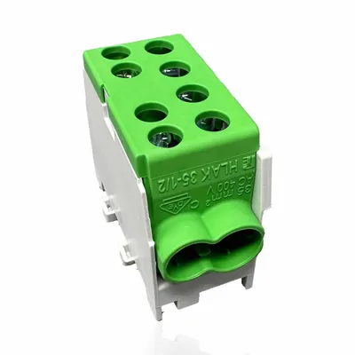 Produktbild von SD ProfiLine Abzweigklemme HLAK 35 1/2 M2 grün, 1 Stück