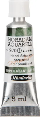 Produktbild von Schmincke – HORADAM AQUARELL, 5ml , Nebel Schwarz, Super Granulation, 14 970 001