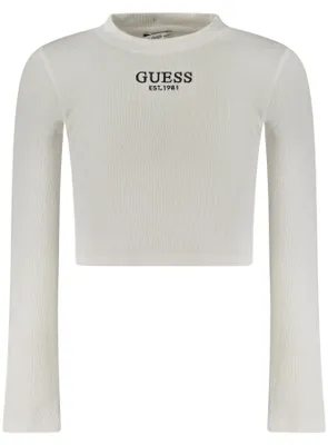 Produktbild von Guess Jeans Langarm-T-Shirt Für Mädchen, Weiss