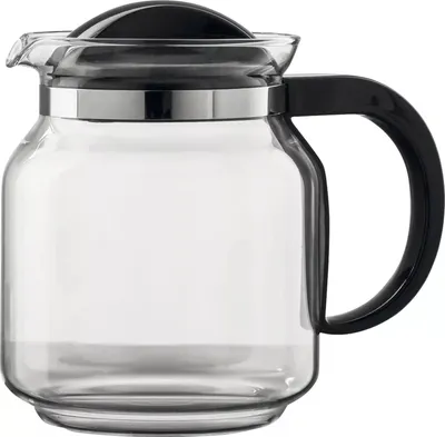 Immagine prodotto di Glaskanne mit Deckel, Inhalt: 1,25 Liter, Höhe: 165 mm, ø: 120 mm