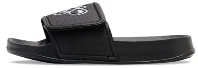 Produktbild von Hummel Pool Slide VC JR Badeschuhe Badelatschen Badeschlappen schwarz/weiß 228010-2001, Schuhgröße:25 EU