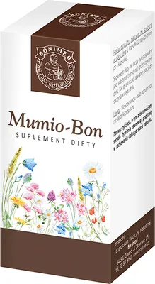 Produktbild von Mumio-Bon 60 Kapseln. BONIMED