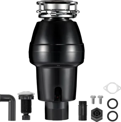 Obrázek produktu pro SucceBuy 3/4 HP drtič kuchyňského odpadu s 3600 otáčkami za minutu a 3šroubovým systémem