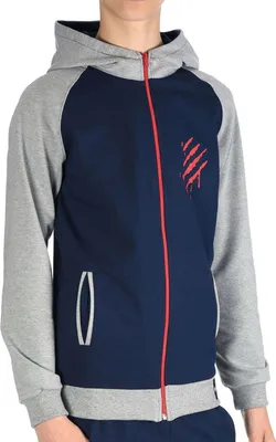 Produktbild von BEZLIT Jungen Sweatjacke mit Kapuze & YES Aufdruck Navy 104