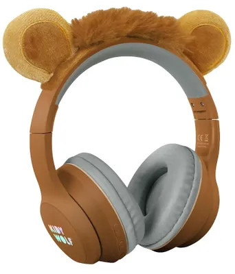 Obrázok produktu pre KIDYWOLF 418282, Káblový a bezdrôtový, Hudba / bežné, Slúchadlá, Hnedá