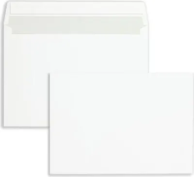 Produktbild von Briefumschläge C5 100g/qm haftklebend VE=500 Stück weiß