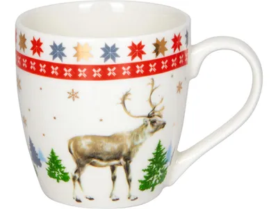 Produktbild von Porzellan-Tasse - Lichterhelle Weihnachtszeit