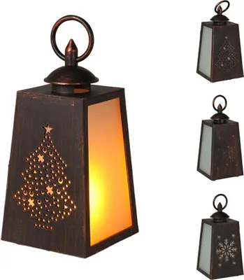 Immagine prodotto di Lanterna LED Lifetime 10 x 19 cm effetto fiamma