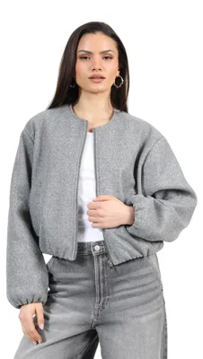 Produktbild von Brave Soul - Bomberjacke für Damen, Verbunden WH188 (34 DE) (Grau)