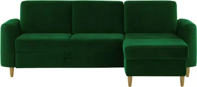 Image de Canapé d’angle Elegance avec fonction lit et coffre de rangement-Velluto 10