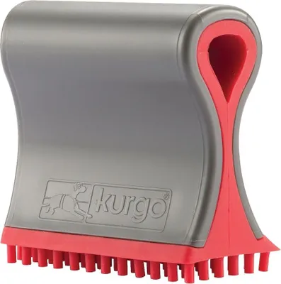 Produktbild von Kurgo Shed Sweeper Hundehaarentferner Anthrazit / Rot