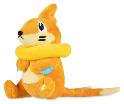 Produktbild von Pokemon Bamelin Kuscheltier - 15 cm Buizel