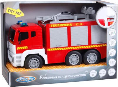 Obrázek produktu pro Speedzone D/C hasičská jednotka se světlem a zvukem, 1:12