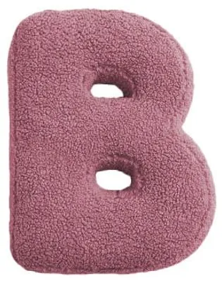 Produktbild von Buchstabenkissen "B" rose