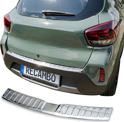 Immagine prodotto di Protezione paraurti cromata in acciaio inox adatta per Dacia Spring | BJ dal 2022>