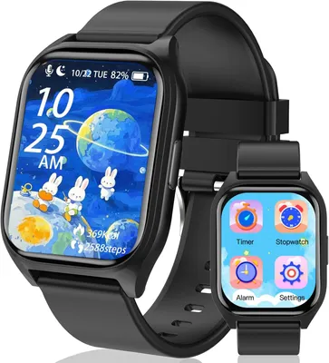 für Kinder mit Schlafüberwachung, 19 Trainingsmodi, Kalorienzähler, Wecker - Geschenk