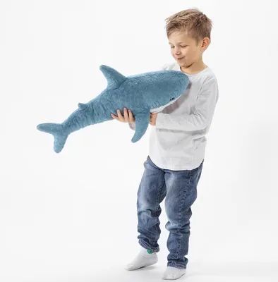 Produktbild von IKEA BLAHAJ Plüschhai 55cm Kuscheltier 2er Set