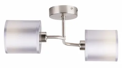 Obrázek produktu pro Moderní stropní osvětlení SAX - 2xE14, 40W, stříbrné