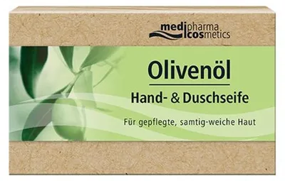 Produktbild von Medipharma Cosmetics Olivenöl Hand- & Duschseife, 100 g Seife