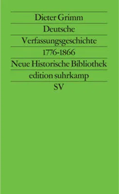 Immagine prodotto di Deutsche Verfassungsgeschichte 1776 - 1866
