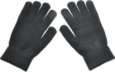 Produktbild von Gestrickte Wollhandschuhe, warme Winterreit- und Fleecehandschuhe