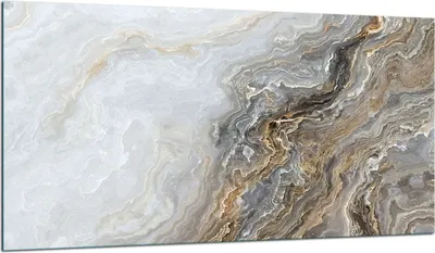Produktbild von Herdabdeckplatte Glaskeramikkochfeld-Abdeckung Spritzschutz Glas 90x52 Marmor