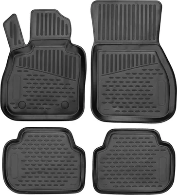 Zdjęcie produktu dla 2014-2024 Mini Clubman F54 dywaniki podłogowe TPE czarne 4 szt