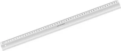 Produktbild von Schullineal 50cm weiß transparent