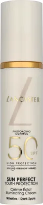Produktbild von Lancaster Sun Perfect, Sonnenschutzcreme, Gesicht, Pumpenflasche, Anti-Aging, Anti-Falten, Feuchtigkeitsspendend, Schutz, Jeder Hauttyp, 50 ml