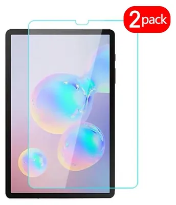 Produktbild von 2x Schutzglas für Samsung Galaxy Tab S6 SM-T860 10.5 Zoll Displayschutz 9H Screen Protector Hartglas blasenfrei