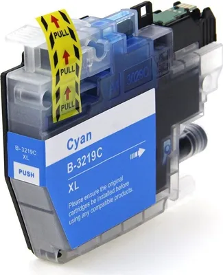 Produktbild von Boxstuff Tinte passend für Brother LC-3217 /3219 - Cyan