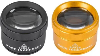Produktbild von Taschenlupe 30x Vergrößerung Mini Optik
