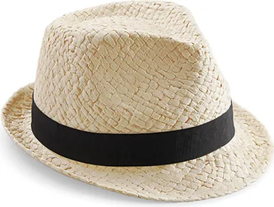 Produktbild von Beechfield B720 | Festival Trilby Hat / Kappe / Mütze / Hut - Farbe: Natural - Größe: S/M