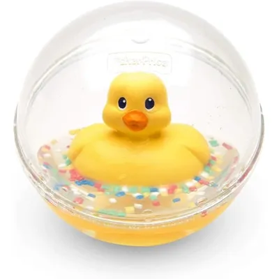 Produktbild von FISHER-PRICE Duck Water Ball (zufälliges Modell) - DVH21 - Aktivitätsspielzeug für das Bad - 3 Monate und +