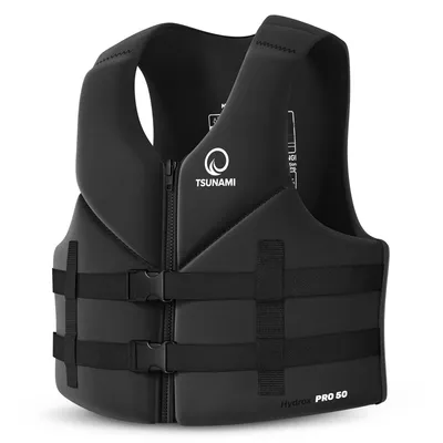 Produktbild von TSUNAMI Schwimmweste Hydrox PRO 50 für SUP & Kajak, XXL, schwarz