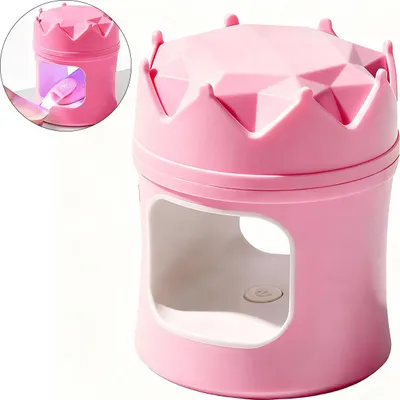 Produktbild von Mini LED Nagellampe USB, tragbar, schnelles Trocknen in 30-60s, Gel Nagellack Lampe für Handnägel, energiesparend, langlebige LEDs, DIY Geschenk