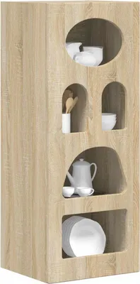 Produktbild von vidaXL Sideboard Sonoma-Eiche 40 x 35 x 100,5 cm Holzwerkstoff