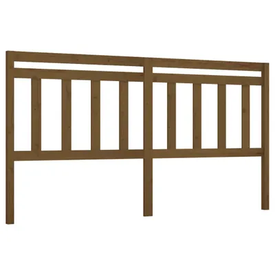 Produktbild von vidaXL Kopfteil Honigbraun 186x4x100 cm Massivholz Kiefer