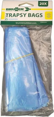 Produktbild von Brunner Trapsy Bags Müllbeutel 3,5 Liter Blau 20 Stück